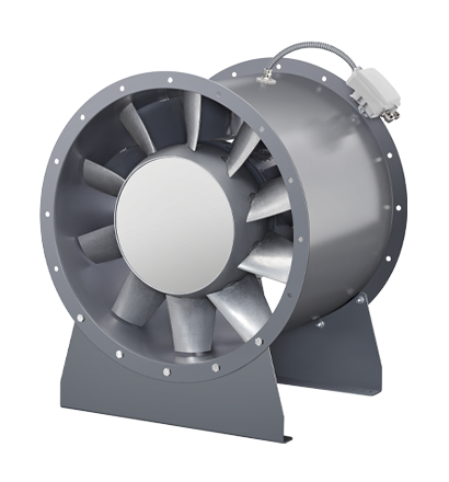 Medium pressure axial smoke extraction fans